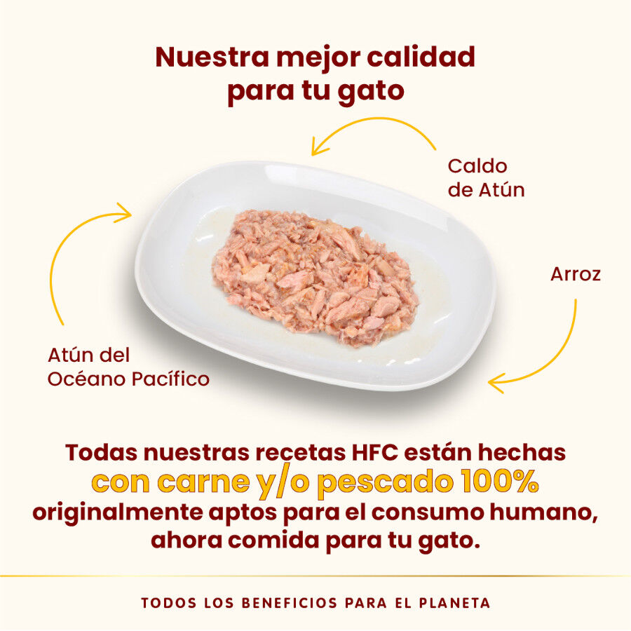 50 g Almo Nature HFC Sterilised At&uacute;n del Pac&iacute;fico sobre para gatos, , large Imagen numero 3